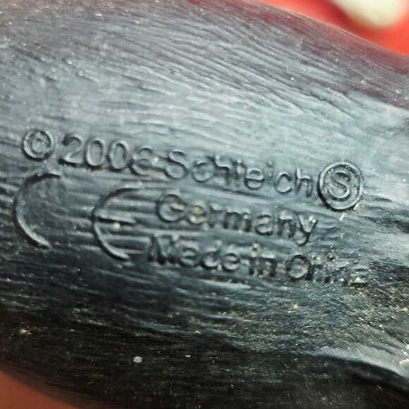 Two Schleich Toy Horse Figurines Black Horse & Spotted Knabstrupper 2006 - Picture 10 of 12